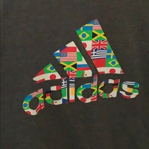 Adidas world flag T-shirt